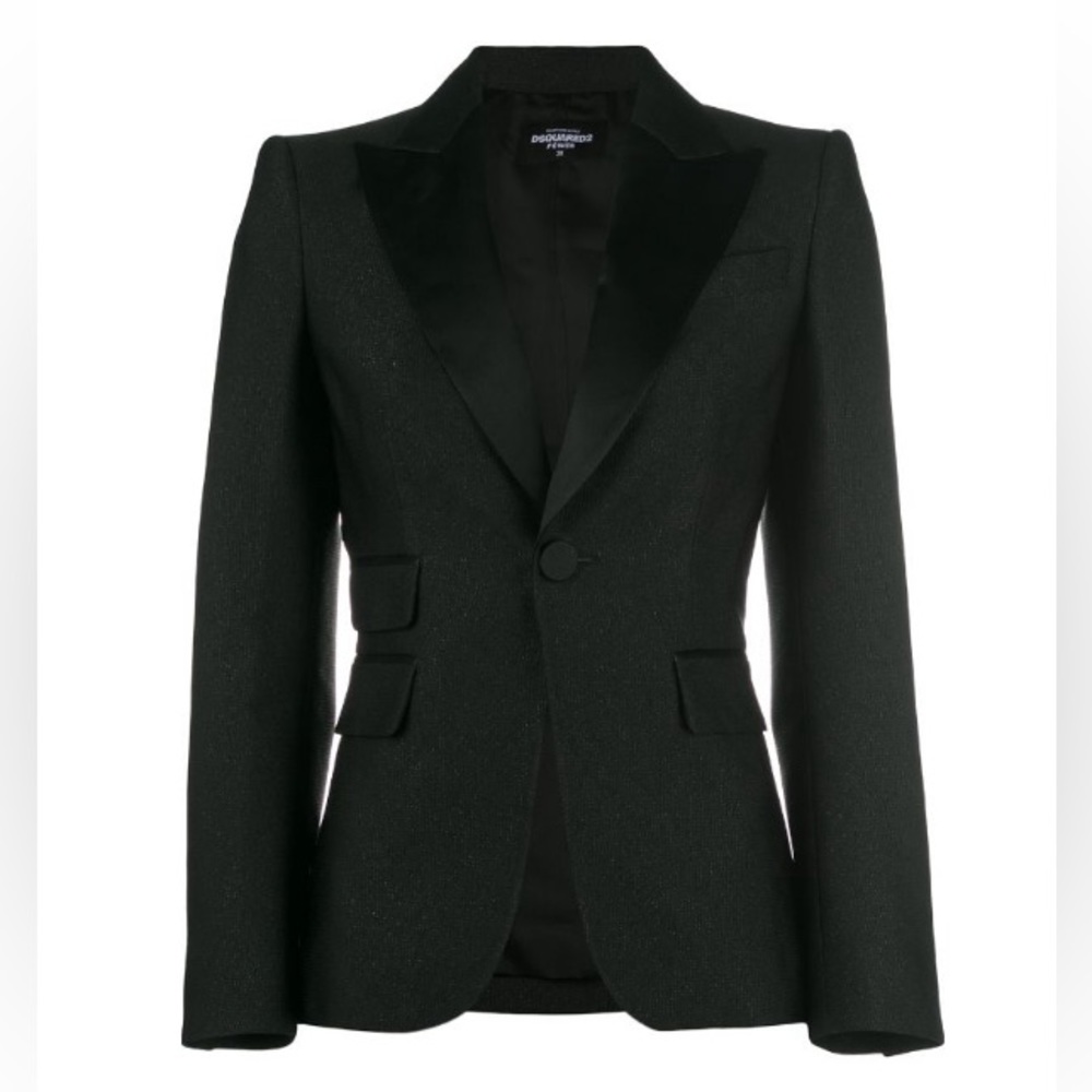 Dsquared2 fitted blazer, work chic, boss lady, professional